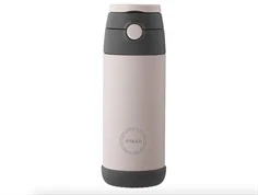 AYA&IDA soft rose kids drikkeflaske med sugerør 350ml